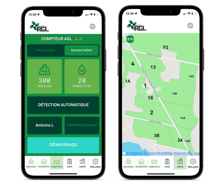 AGL 360: détection automatique des champs