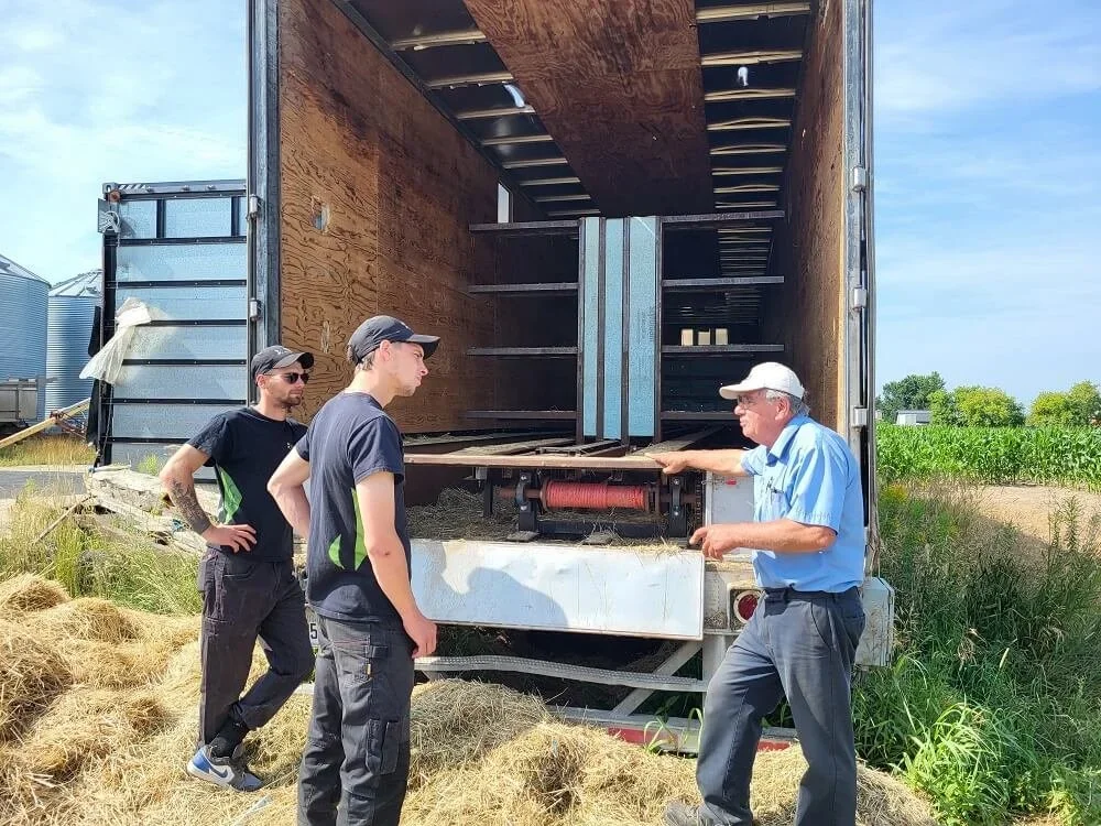 Produire du foin sec aux îles Saint-Pierre-et-Miquelon